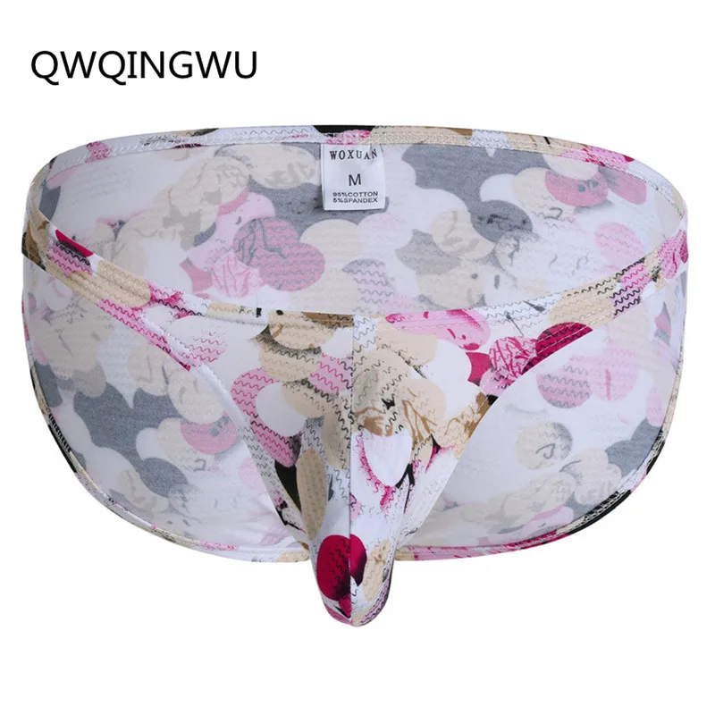 Man Underwear Male Fashion Floral print Bulge Pouch Briefs Lingerie Gay Comfortable Cotton Jockstraps Panties Briefs
Man Underwear Male Fashion Floral print Bulge Pouch Briefs Lingerie Gay Comfortable Cotton Jockstraps Panties Briefs