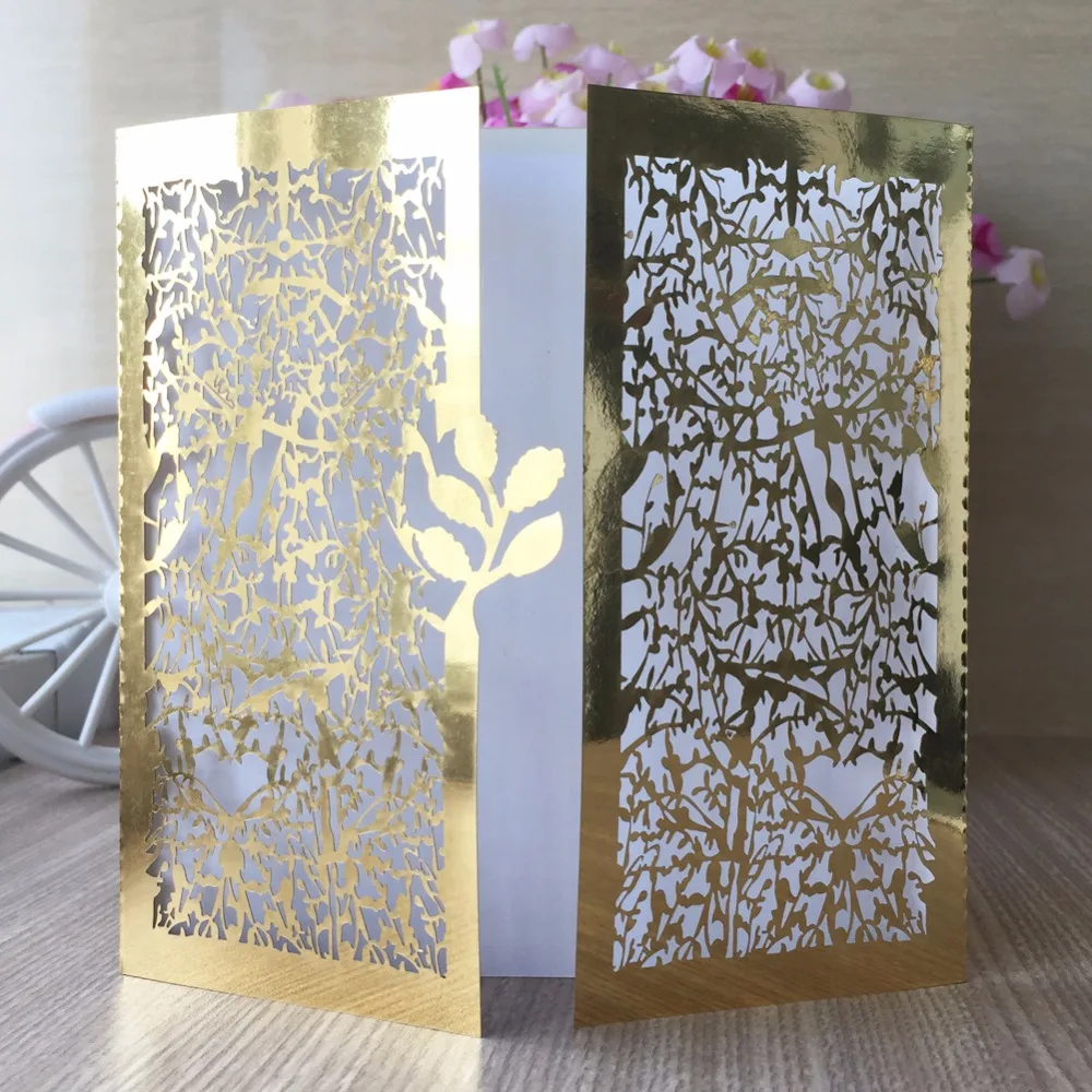50pcs Holiday Decoration & Gift Use Metal Paper Materials Wedding Invitations Card Birthday Party Business Invite Gretting Card
50pcs Holiday Decoration & Gift Use Metal Paper Materials Wedding Invitations Card Birthday Party Business Invite Gretting Card