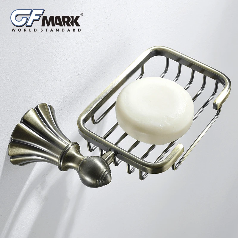GFmark античный мыльница для посуды медная подставка подноса настенное крепление