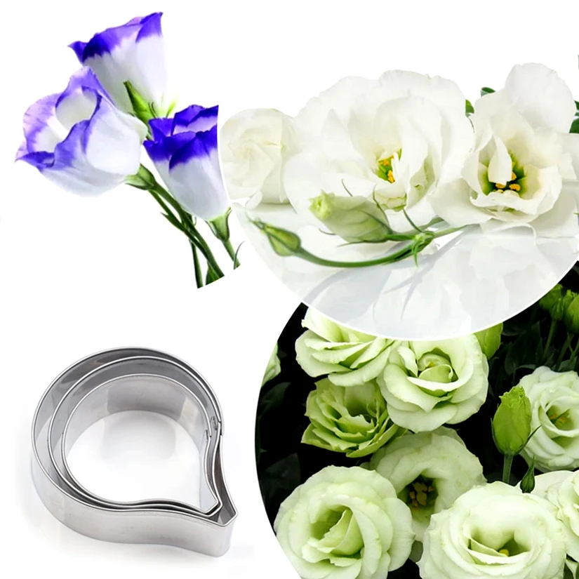 Оптовая продажа 10 комплектов (3 шт./компл.) Нержавеющая сталь Lisianthus резак инструменты для украшения торта конфеты печенье Желе помадка Формо...
Оптовая продажа 10 комплектов (3 шт./компл.) Нержавеющая сталь Lisianthus резак инструменты для украшения торта конфеты печенье Желе помадка Формо...