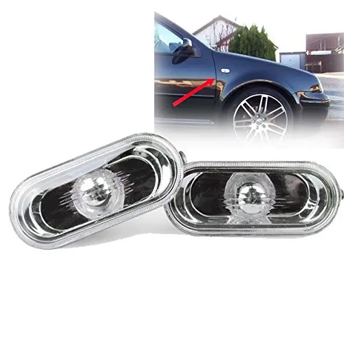 Новый 2 шт Боковой габаритный фонарь для 1999-2004 Golf/Jetta/Bora MK4 1998-2004 Passat B5/B5.5 1999-2003 GTI/R32