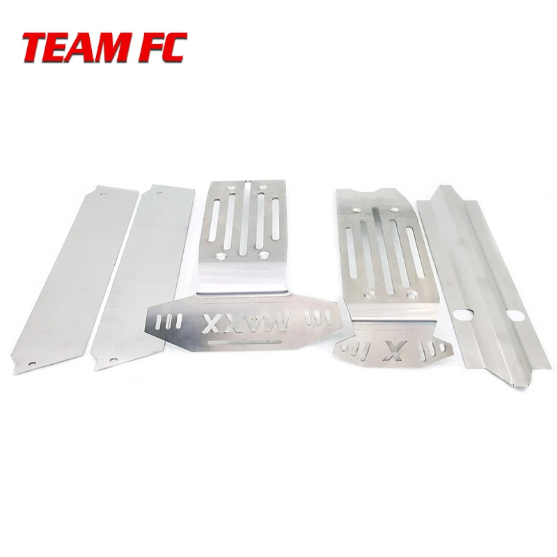 1:5 X-MAXX XMAXX Metal Chassis Armor Suit Upgrade stainless steel skid plate kit chassis armor protection plate for RC car
1:5 X-MAXX XMAXX Metal Chassis Armor Suit Upgrade stainless steel skid plate kit chassis armor protection plate for RC car