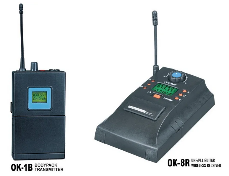 Горячая Распродажа телефон OK-1B OK-10 инструмент UHF PLL беспроводная система IInstrument