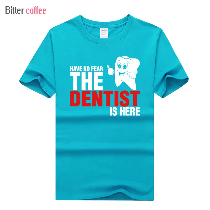 Have No Fear The Dentist Is Here Tee Shirt Summer NEW Man's Short Sleeve Custom O Neck Streetwear T-shirt Plus Size
Have No Fear The Dentist Is Here Tee Shirt Summer NEW Man's Short Sleeve Custom O Neck Streetwear T-shirt Plus Size
