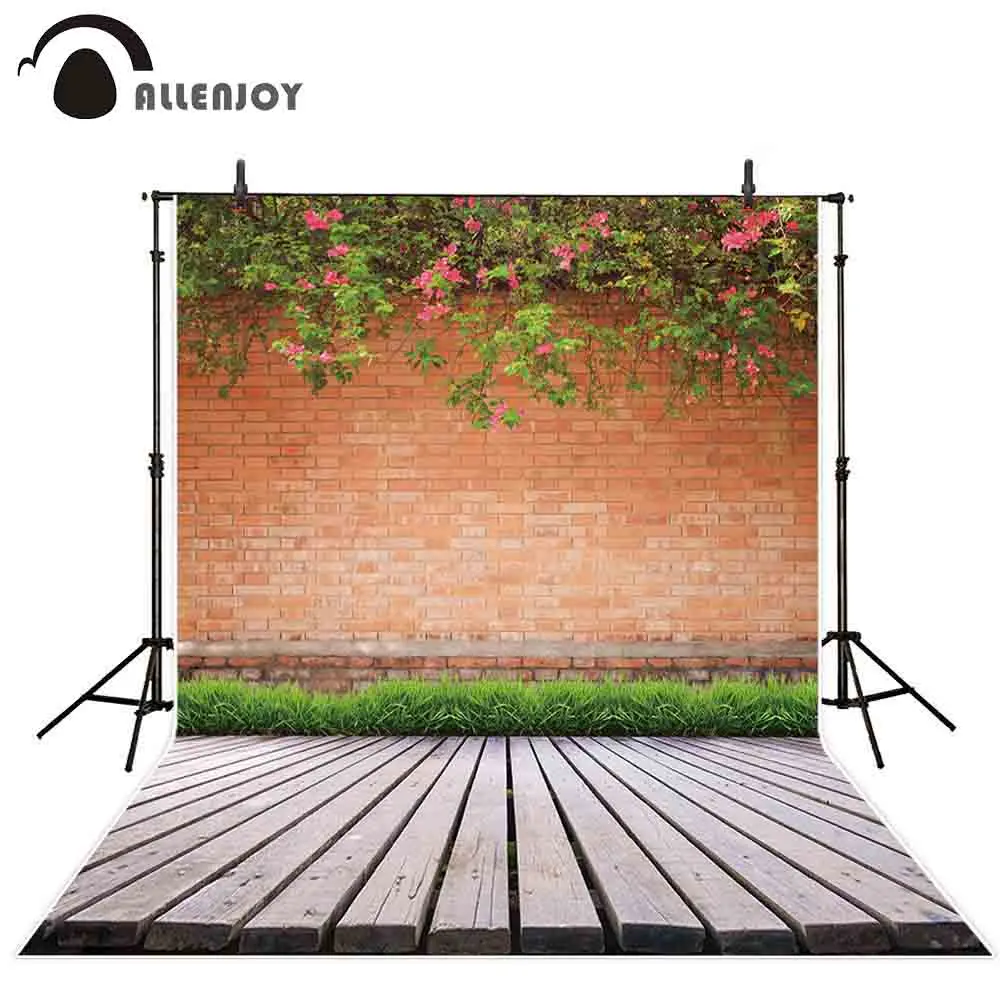 Allenjoy photography background spring garden brick wall flower backdrop photobooth photocall photo studio shoot prop
Allenjoy photography background spring garden brick wall flower backdrop photobooth photocall photo studio shoot prop