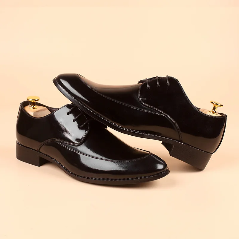 CuddlyIIPanda Men Fashion Leather Loafers Pointed Toe Luxury Brand Men Party Wedding Formal Oxfords Shoes Big Size Casual Shoes
CuddlyIIPanda Men Fashion Leather Loafers Pointed Toe Luxury Brand Men Party Wedding Formal Oxfords Shoes Big Size Casual Shoes