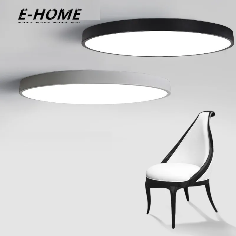 EHOME ultra-thin LED ceiling lighting high 5cm white black circle modern ceiling lamp Suitable for living room bedroom hall
EHOME ultra-thin LED ceiling lighting high 5cm white black circle modern ceiling lamp Suitable for living room bedroom hall