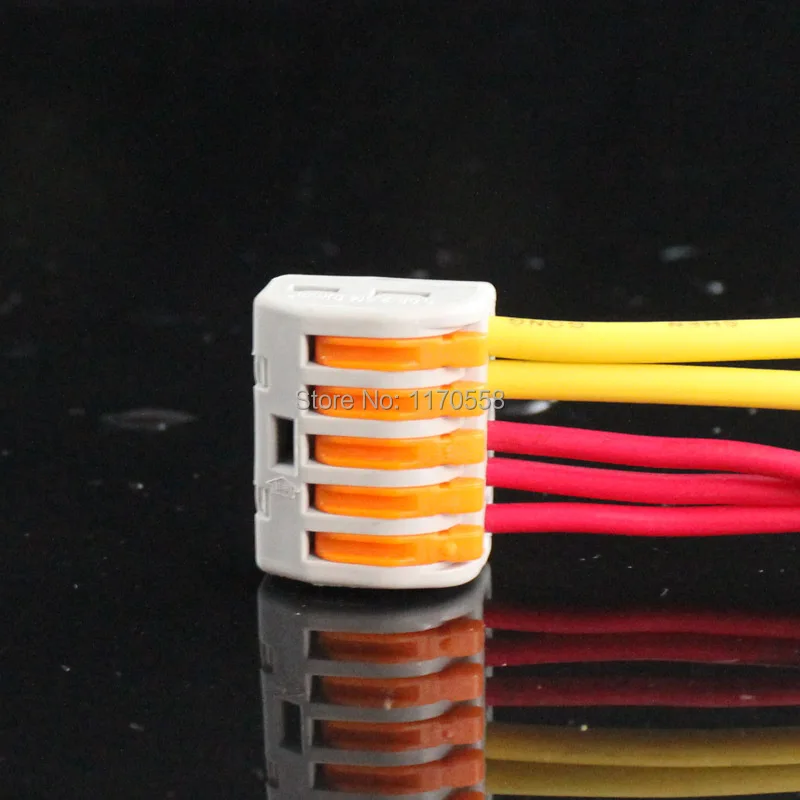 2015 free shipping 20pcs PCT-215 new 5 Pin Universal compact wire wiring connector conductor terminal block with lever
2015 free shipping 20pcs PCT-215 new 5 Pin Universal compact wire wiring connector conductor terminal block with lever