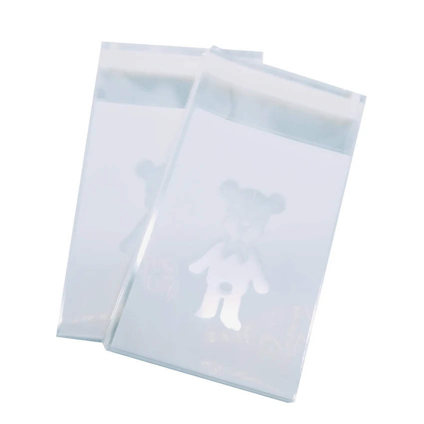 100pcs/lot 7*10cm Lovely Bear Transparent Small Plastic Bag Self-adhesive DIY Gift Food Packing Bag
100pcs/lot 7*10cm Lovely Bear Transparent Small Plastic Bag Self-adhesive DIY Gift Food Packing Bag