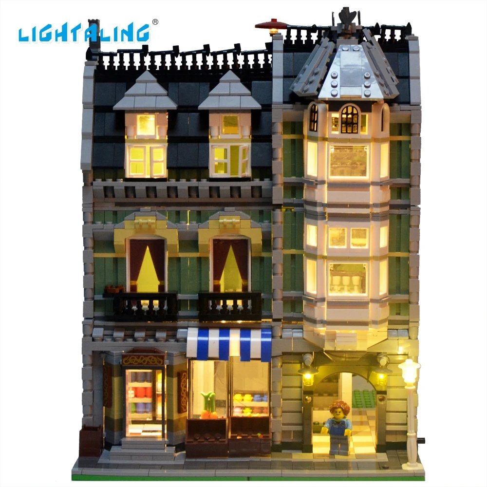 Lightaling LED Light Set For 10185 City Street Green Grocer House Compatible with 15008 , NO Model
Lightaling LED Light Set For 10185 City Street Green Grocer House Compatible with 15008 , NO Model