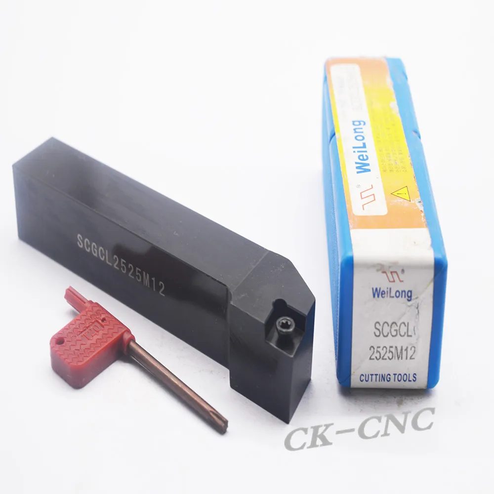 SCGCL2525M12 25*25*150mm 80degreeCNC Lathe External Cutting Tool Left Holder For CC**1204 inserts
SCGCL2525M12 25*25*150mm 80degreeCNC Lathe External Cutting Tool Left Holder For CC**1204 inserts