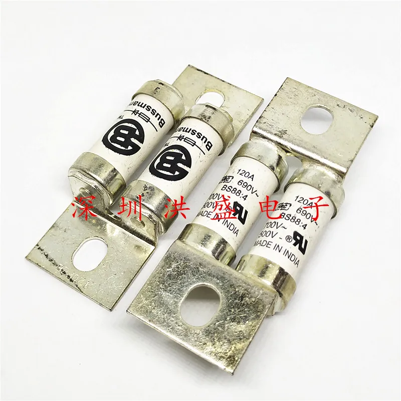 Free shipping Original new BUSSMANN Fuse double tube fuse BS88:4 120A 690V quality fuse
Free shipping Original new BUSSMANN Fuse double tube fuse BS88:4 120A 690V quality fuse