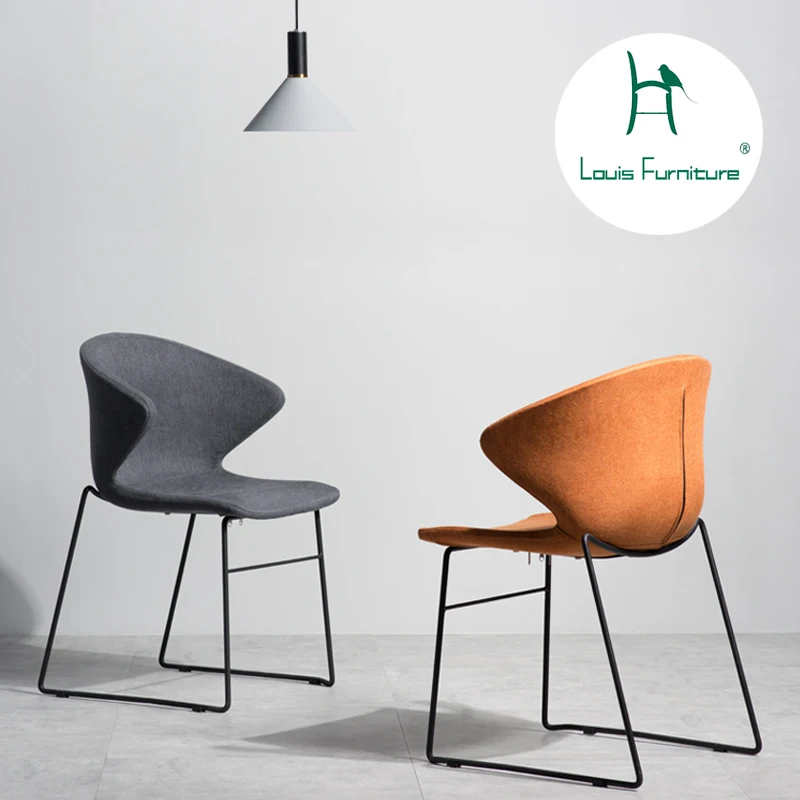 Louis fashion Dining Chairs Net Red Backrest Soft Pack Household Modern Simple Leisure Computer desk and stool
Louis fashion Dining Chairs Net Red Backrest Soft Pack Household Modern Simple Leisure Computer desk and stool