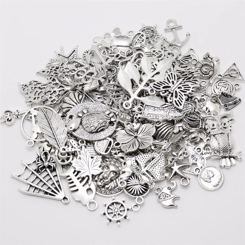 Wholesale 80pcs/lot Random Mix Vintage Charms Dangle Metal Jewelry Findings fit Pendants for jewelry making
Wholesale 80pcs/lot Random Mix Vintage Charms Dangle Metal Jewelry Findings fit Pendants for jewelry making
