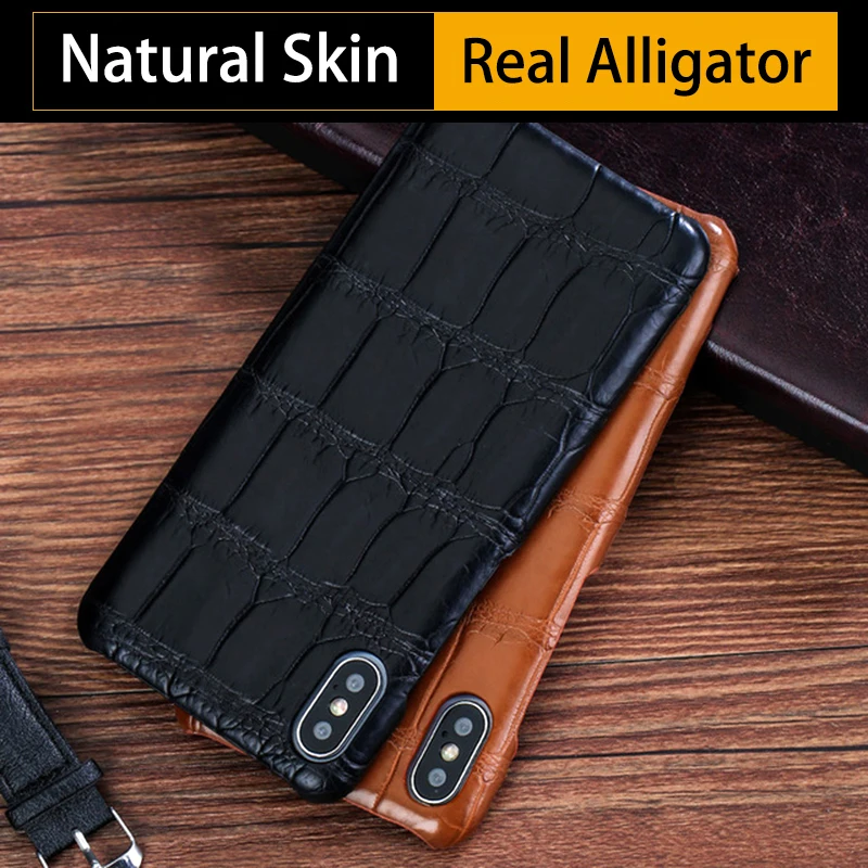 Real Crocodile Skin Phone Cases For iPhone 7 8 Plus X Xs Max Case Natural Alligator Back Cover For 6 6s 6p 7p 8p case
Real Crocodile Skin Phone Cases For iPhone 7 8 Plus X Xs Max Case Natural Alligator Back Cover For 6 6s 6p 7p 8p case