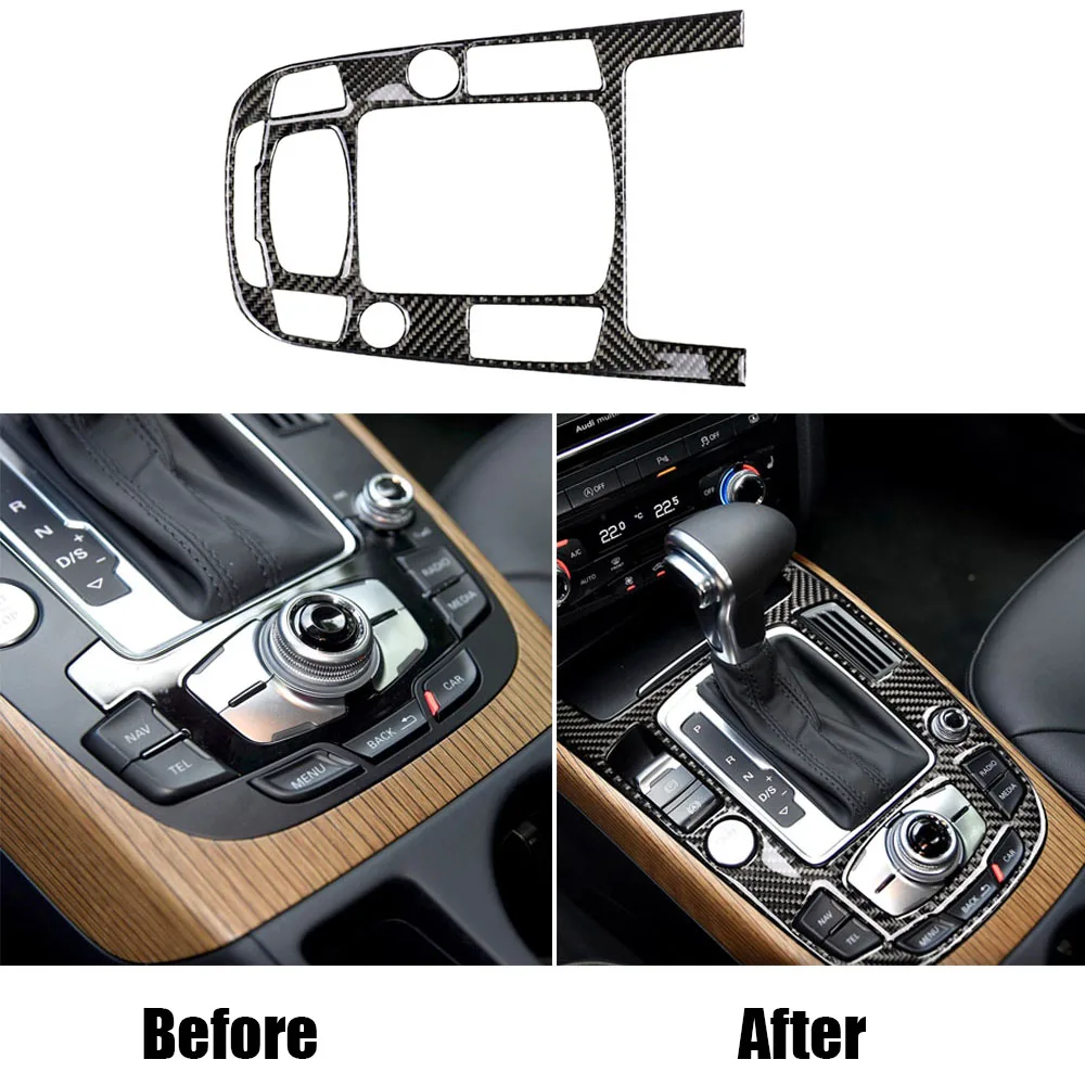 New Carbon Fiber Car Console Gear Shift Panel Cover Trim Strip Sticker Fit For Audi A4 A4L A5 09-16 Q5 10-18 Left Hand Drive Hot
New Carbon Fiber Car Console Gear Shift Panel Cover Trim Strip Sticker Fit For Audi A4 A4L A5 09-16 Q5 10-18 Left Hand Drive Hot