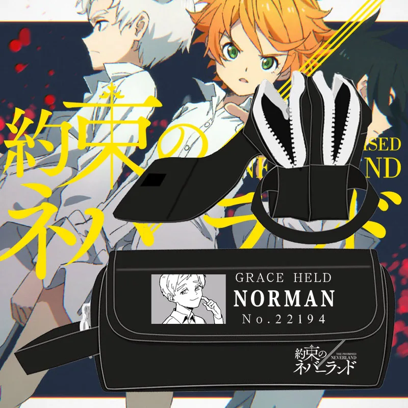Anime Pencil Case The Promised Neverland Emma Ray Norman Cosplay Student Pen Bag Cosmetic Bag High Capacity Stationery Box
Anime Pencil Case The Promised Neverland Emma Ray Norman Cosplay Student Pen Bag Cosmetic Bag High Capacity Stationery Box