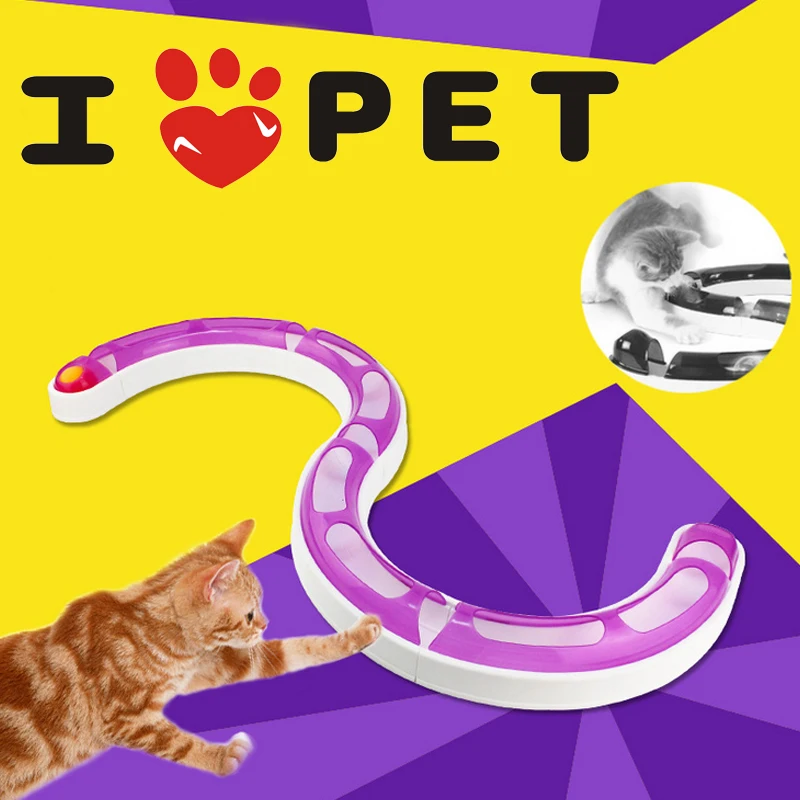 Новинка 2017 веселые игрушки для кошек треки и мячи товары кошек|toys for cats|cat petcat pets