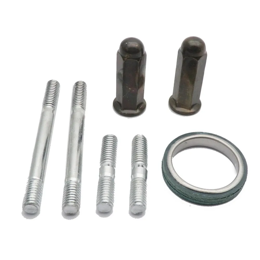 EXHAUST INTAKE STUDS NUTS AND GASKET For Chinese Scooter GY6 50cc 125cc 150cc Moped ATV Part
EXHAUST INTAKE STUDS NUTS AND GASKET For Chinese Scooter GY6 50cc 125cc 150cc Moped ATV Part