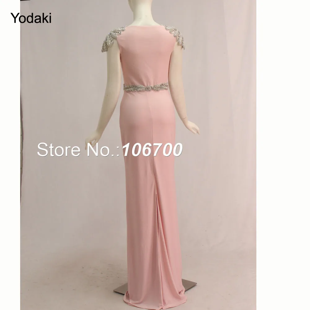 Real Photos Bridesmaid Dresses 2018 Hand Make Crystal Beading Sleeveless Boat Neck Mermaid Pink Color Long Party Prom Gowns
Real Photos Bridesmaid Dresses 2018 Hand Make Crystal Beading Sleeveless Boat Neck Mermaid Pink Color Long Party Prom Gowns