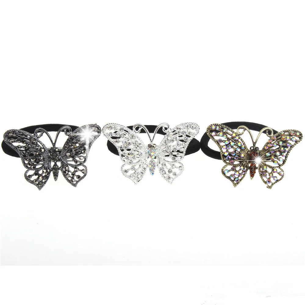3pcs Women Crystal Rhinestone New Hair Band Rope Elastic Ponytail Holder Butterfly Girl Gift Free Shipping
3pcs Women Crystal Rhinestone New Hair Band Rope Elastic Ponytail Holder Butterfly Girl Gift Free Shipping