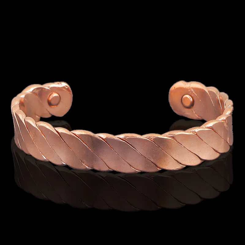 HOMOD Copper Magnetic Bracelet for Men Women 6 pcs Magnet Health Bio Energy Bracelets & Bangles Luxury Gift
HOMOD Copper Magnetic Bracelet for Men Women 6 pcs Magnet Health Bio Energy Bracelets & Bangles Luxury Gift