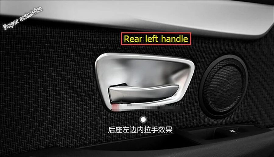 Lapetus Inner Car Door Handle Bowl Cover Trim 4 Pcs For BMW 2 Series Tourer F45 F46 2015 2016 2017 2018 2019 218i 220i 228i ABS
Lapetus Inner Car Door Handle Bowl Cover Trim 4 Pcs For BMW 2 Series Tourer F45 F46 2015 2016 2017 2018 2019 218i 220i 228i ABS