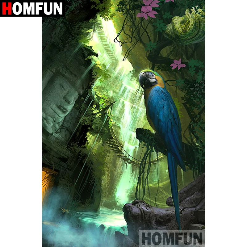 HOMFUN 5D DIY Diamond Painting Full Square/Round Drill "Buddha parrot" Embroidery Cross Stitch gift Home Decor Gift A08341
HOMFUN 5D DIY Diamond Painting Full Square/Round Drill "Buddha parrot" Embroidery Cross Stitch gift Home Decor Gift A08341