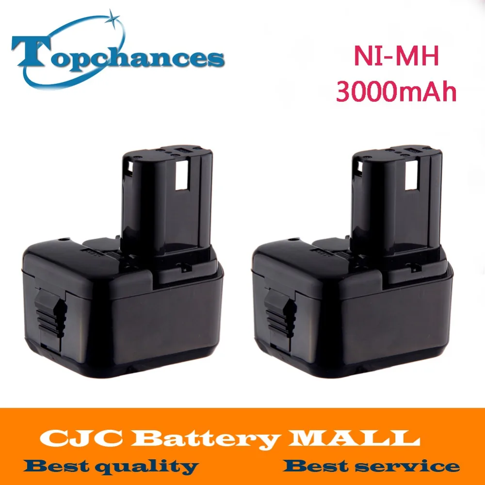 2PCS 12V 3000mAh Battery for Hitachi EB1214S EB1220BL EB1220HL EB1220HS DH15DV DN12DY DN12DYK DN12Y DW18D
2PCS 12V 3000mAh Battery for Hitachi EB1214S EB1220BL EB1220HL EB1220HS DH15DV DN12DY DN12DYK DN12Y DW18D