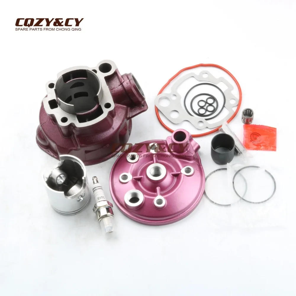 49mm/12mm 90cc Cylinder Kit & Piston Kit & Cylinder Gasket & Cylinder Head for minarelli BETA RK6 RR 50 ALU AM6 2T
49mm/12mm 90cc Cylinder Kit & Piston Kit & Cylinder Gasket & Cylinder Head for minarelli BETA RK6 RR 50 ALU AM6 2T
