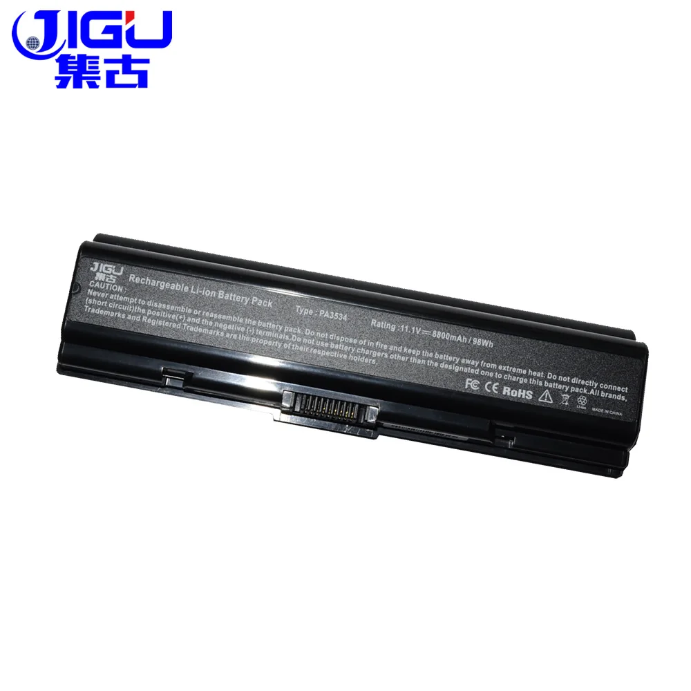 JIGU Laptop Battery FOR Toshiba PA3534U-1BAS PA3534U-1BRS PA3535U-1BRS Satellite A210 A505 L202 L300 A300 L300D A300D L305D
JIGU Laptop Battery FOR Toshiba PA3534U-1BAS PA3534U-1BRS PA3535U-1BRS Satellite A210 A505 L202 L300 A300 L300D A300D L305D