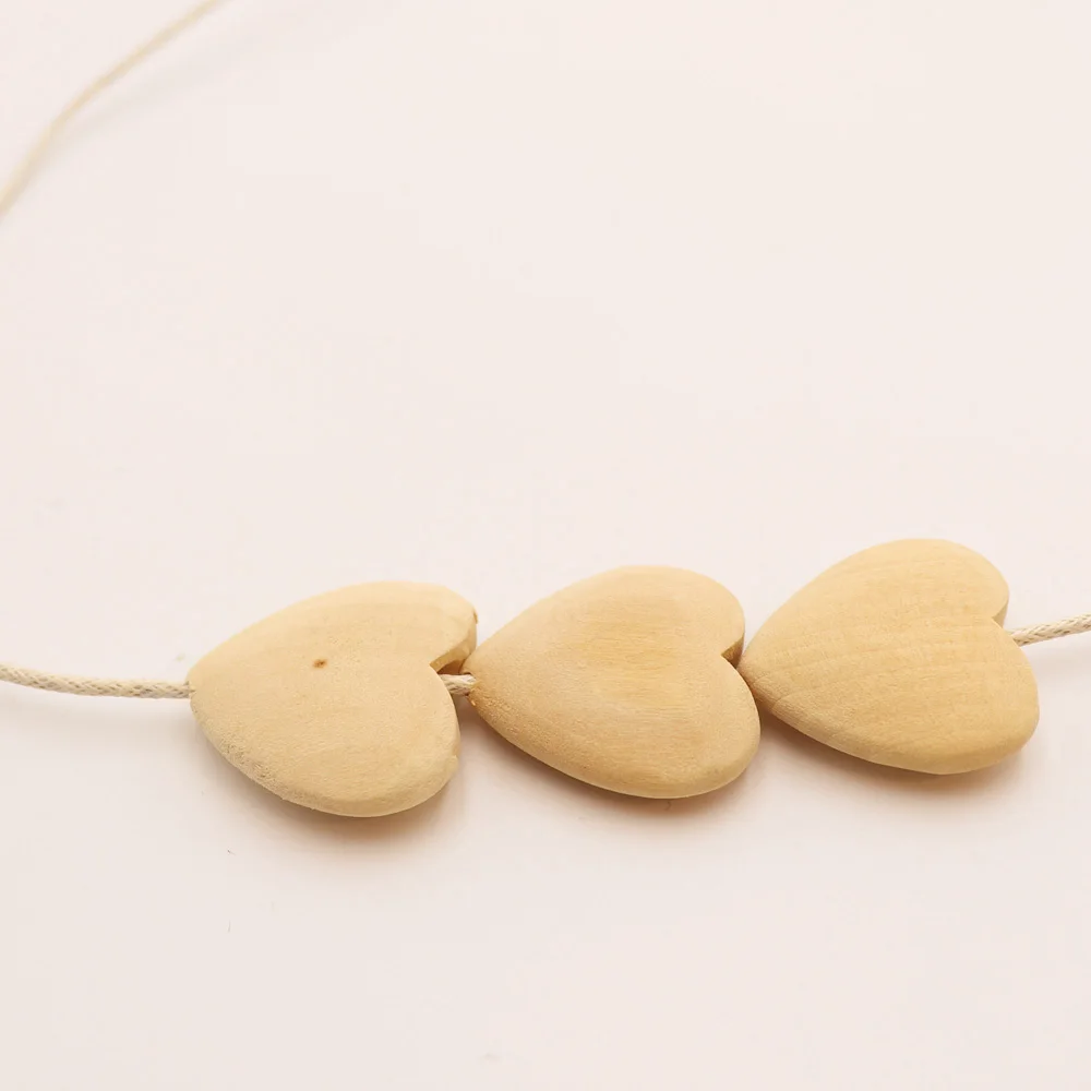 TYRY.HU 25Pcs/Lot Heart Shaped Wooden Beads For Jewelry Making Healthy Organic Eco-friendly Wooden Teether Baby Mordedor Toys
TYRY.HU 25Pcs/Lot Heart Shaped Wooden Beads For Jewelry Making Healthy Organic Eco-friendly Wooden Teether Baby Mordedor Toys