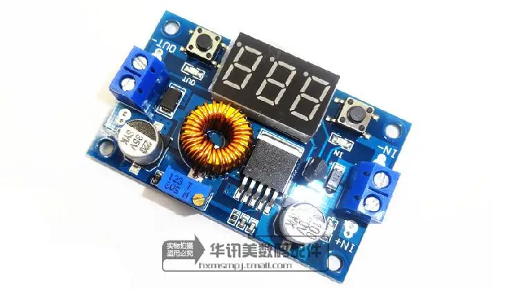5A High power 75W DC-DC adjustable step-down module+LED Voltmeter Power supply module
5A High power 75W DC-DC adjustable step-down module+LED Voltmeter Power supply module