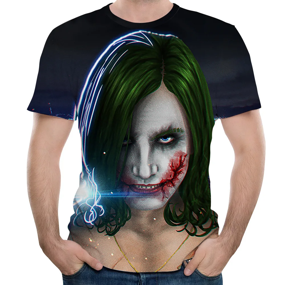 2019 Clown 3D digital Printed T-Shirt Women O-Neck Short-Sleeved T-shirt Galaxy Nebula Space Maternity Women MenT Shirt Tops B
2019 Clown 3D digital Printed T-Shirt Women O-Neck Short-Sleeved T-shirt Galaxy Nebula Space Maternity Women MenT Shirt Tops B