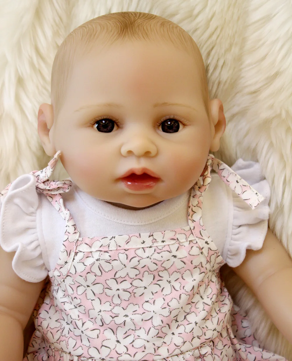 45 см силиконовая кукла для новорожденных девочек Реалистичная принцессы