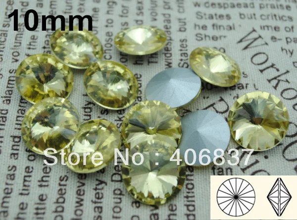 200pcs/Lot, 10mm Jonquil Crystal Rivoli Stones, Free Shipping! Chinese Top Quality Crystal Rivoli
200pcs/Lot, 10mm Jonquil Crystal Rivoli Stones, Free Shipping! Chinese Top Quality Crystal Rivoli