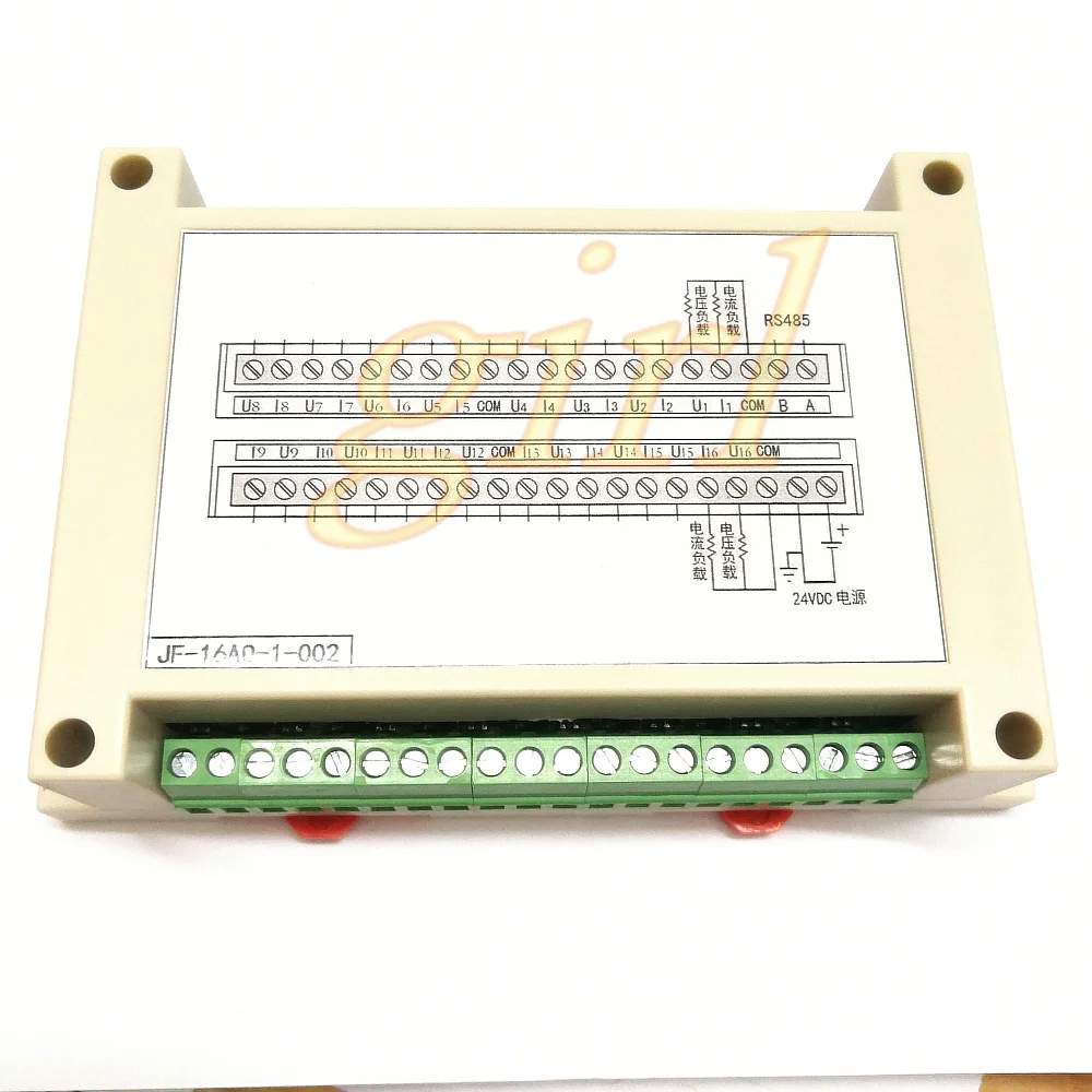 16AO 16 way аналоговый выходной модуль 4 ~ 20 мА 0 ~ 10 в выходной модуль Modbus промышленное управление.
16AO 16 way аналоговый выходной модуль 4 ~ 20 мА 0 ~ 10 в выходной модуль Modbus промышленное управление.