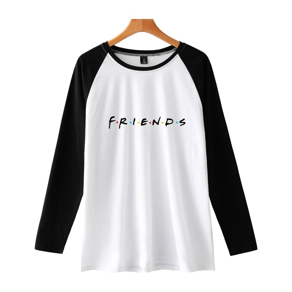 Friends Raglan Tshirt Women Funny Streewear T-shirt How You Doin Printed T Shirt Spring Summer T shirts female brand clothes
Friends Raglan Tshirt Women Funny Streewear T-shirt How You Doin Printed T Shirt Spring Summer T shirts female brand clothes