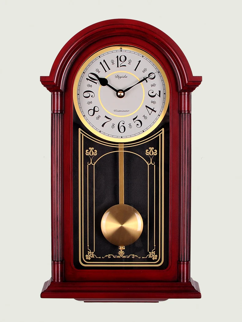 Fashion Living Room Chime Swing Quartz Clock Mute Vintage Wall Clock Creative Atmospheric Clock Wall Decorations Ornaments
Fashion Living Room Chime Swing Quartz Clock Mute Vintage Wall Clock Creative Atmospheric Clock Wall Decorations Ornaments