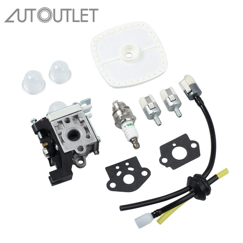 AUTOUTLET Carburetor Carb Air Filter Fuel Line Kit Parts A021001690 For Zama RB-K93 Echo SRM-225 GT-225 PAS-225 Replace Silver
AUTOUTLET Carburetor Carb Air Filter Fuel Line Kit Parts A021001690 For Zama RB-K93 Echo SRM-225 GT-225 PAS-225 Replace Silver