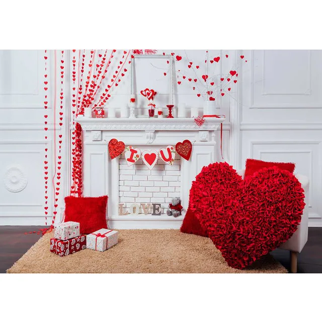 7X5ft White Wall Fireplace Christmas Photo Background Printed Presents Love-Shaped Roses Baby Kids Valentines Day Background
7X5ft White Wall Fireplace Christmas Photo Background Printed Presents Love-Shaped Roses Baby Kids Valentines Day Background