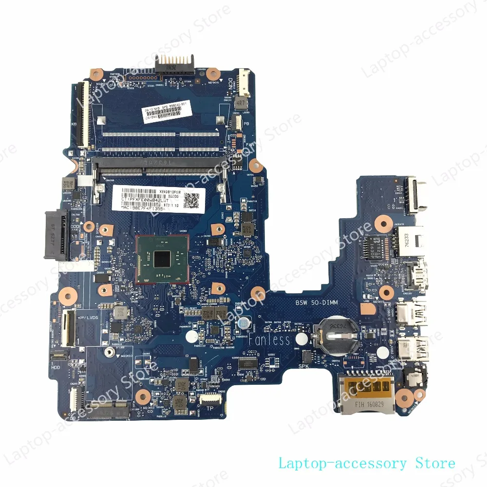 Новинка материнская плата для ноутбука HP Pavilion 14-AM 14-AM052NR материнская плата с CelN3060 / 858040-501 858040-601 / 100% протестирована
Новинка материнская плата для ноутбука HP Pavilion 14-AM 14-AM052NR материнская плата с CelN3060 / 858040-501 858040-601 / 100% протестирована