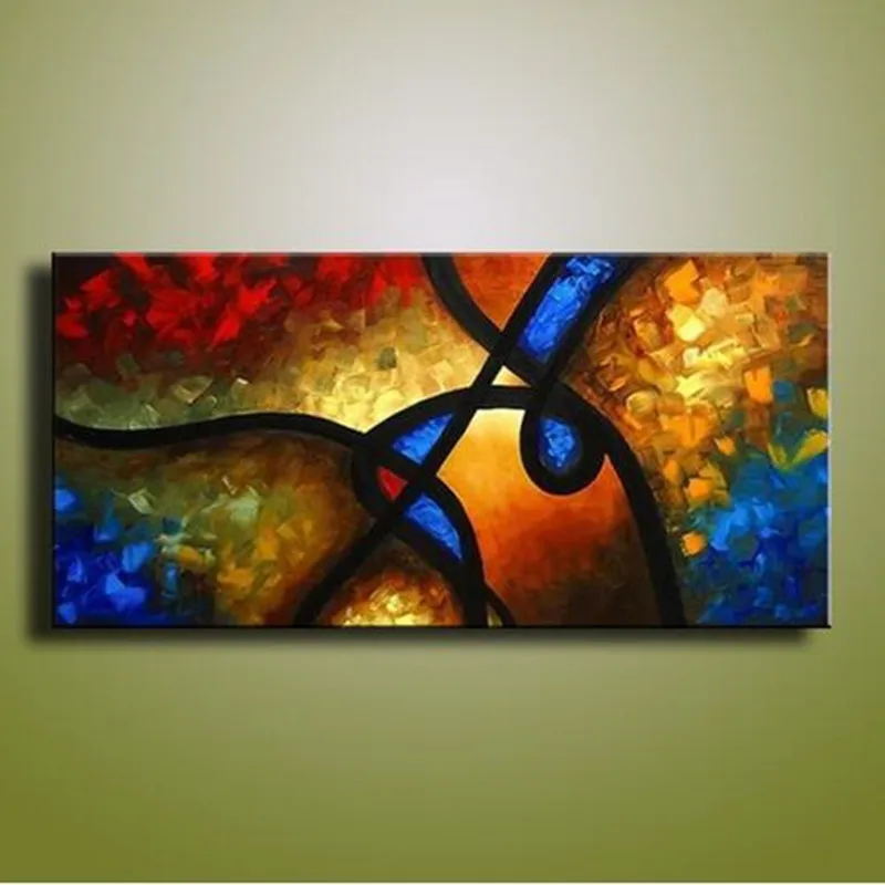100% Hand-painted Abstract Oil Painting on Canvas Handmade Graffiti Line Paintings For Living Room Knife Wall Art Pictures Gift
100% Hand-painted Abstract Oil Painting on Canvas Handmade Graffiti Line Paintings For Living Room Knife Wall Art Pictures Gift