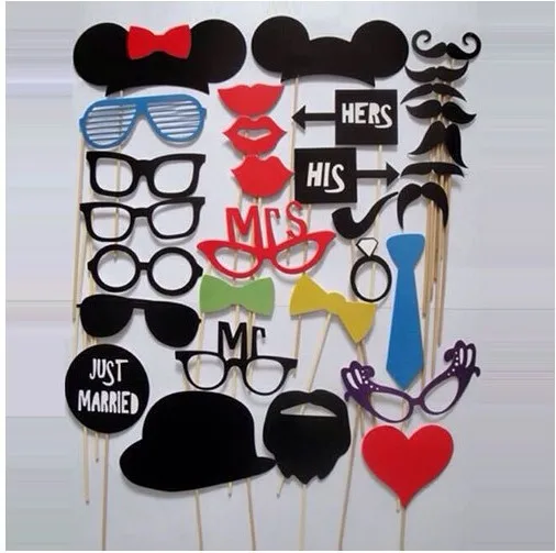 Free Shipping 31pcs/lot Photo Booth Props Photobooth For Wedding Decoration Birthday Party Event & Party Supplies
Free Shipping 31pcs/lot Photo Booth Props Photobooth For Wedding Decoration Birthday Party Event & Party Supplies