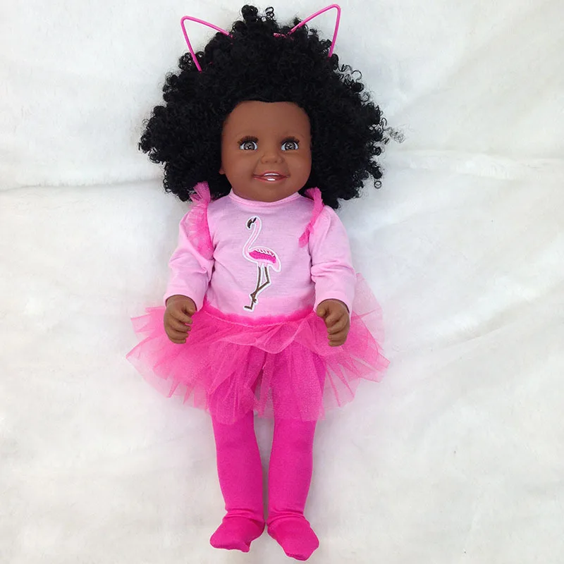 Black baby American African girl 18"45cm baby reborn silicone vinyl dolls newborn poupee boneca bebe gift reborn toys
Black baby American African girl 18"45cm baby reborn silicone vinyl dolls newborn poupee boneca bebe gift reborn toys