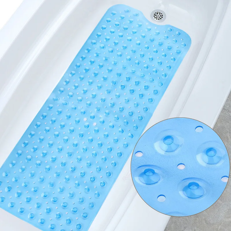 100*40cm large size PVC shower mat Bathroom bathtub with suction mat.Bathroom safety | Дом и сад