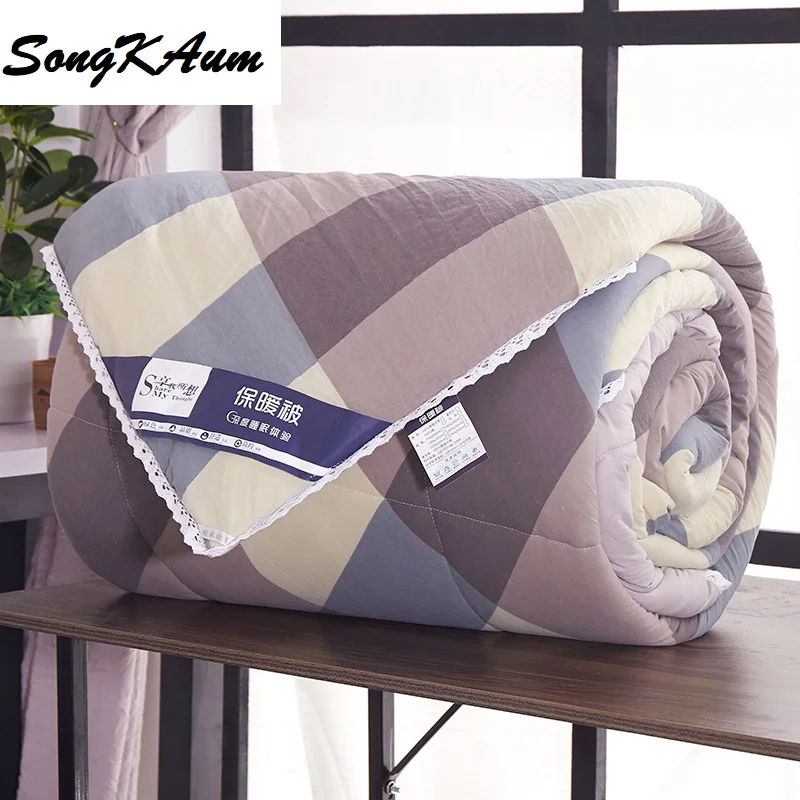 SongKAum Comforter Stitching Quilt!Spring Summer Polyester Quilt Bedding Filler/Filling Queen King Full Size Home Textile
SongKAum Comforter Stitching Quilt!Spring Summer Polyester Quilt Bedding Filler/Filling Queen King Full Size Home Textile
