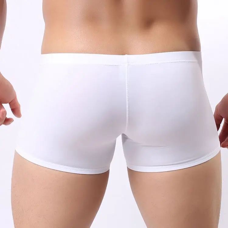 Sexy Gay Underwear Men Boxers Shorts Cool Ice Silk Low Waist Panties Elephant Nose Capsule Underpants Cuecas Calzoncillos M-XXL
Sexy Gay Underwear Men Boxers Shorts Cool Ice Silk Low Waist Panties Elephant Nose Capsule Underpants Cuecas Calzoncillos M-XXL