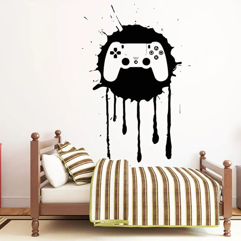 Creative Design Game Controller Wall Sticker Vinyl Home Decor For Kids Room Teens Bedroom Gaming Room Decals Interior Mural A172
Creative Design Game Controller Wall Sticker Vinyl Home Decor For Kids Room Teens Bedroom Gaming Room Decals Interior Mural A172