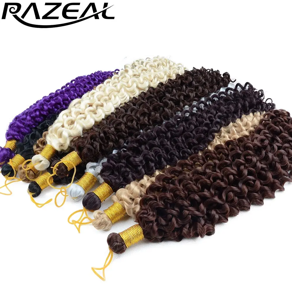 Razeal 14" Black Color 3PCS/Lot Curly Crochet Braids Bohemian Braid Synthetic Braiding High Temperature Fiber
Razeal 14" Black Color 3PCS/Lot Curly Crochet Braids Bohemian Braid Synthetic Braiding High Temperature Fiber